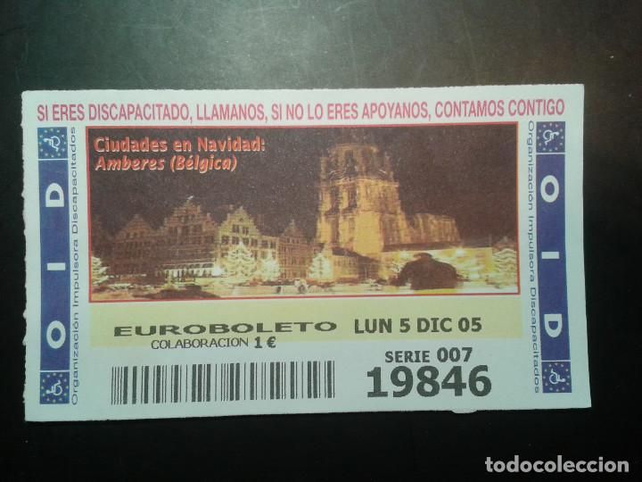 ONCE Coupons: CUPON OID (ORGANIZACI&Oacute;N IMPULSORA DISCAPACITADOS). 05/12/2005