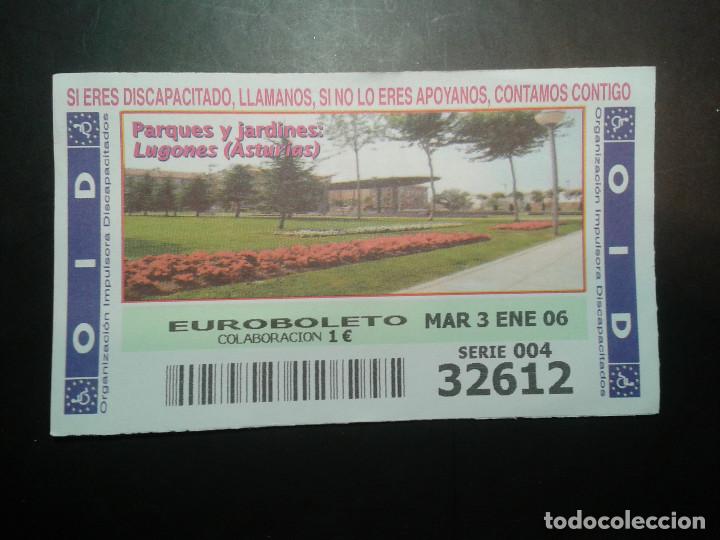 Coupon ONCE: CUPON OID (ORGANIZACI&Oacute;N IMPULSORA DISCAPACITADOS). 03/01/2006