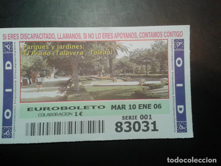 Coupon ONCE: CUPON OID (ORGANIZACI&Oacute;N IMPULSORA DISCAPACITADOS). 10/01/2006