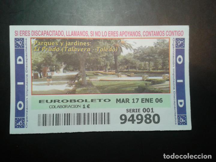 ONCE Coupons: CUPON OID (ORGANIZACI&Oacute;N IMPULSORA DISCAPACITADOS). 17/01/2006