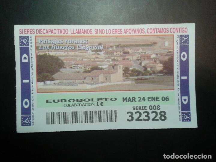 Coupon ONCE: CUPON OID (ORGANIZACI&Oacute;N IMPULSORA DISCAPACITADOS). 24/01/2006