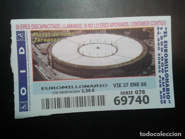 Coupon ONCE: CUPON OID (ORGANIZACI&Oacute;N IMPULSORA DISCAPACITADOS). 27/01/2006