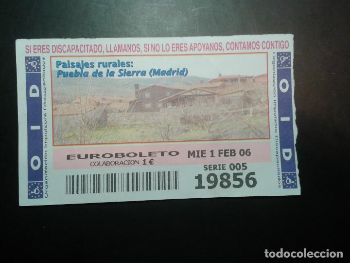 Coupon ONCE: CUPON OID (ORGANIZACI&Oacute;N IMPULSORA DISCAPACITADOS). 01/02/2006