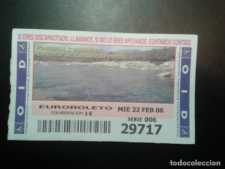 ONCE Coupons: CUPON OID (ORGANIZACI&Oacute;N IMPULSORA DISCAPACITADOS). 22/02/2006