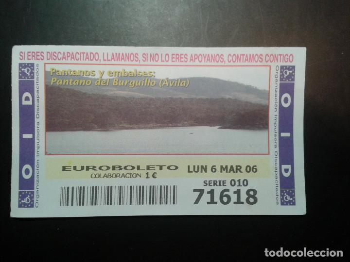 Coupon ONCE: CUPON OID (ORGANIZACI&Oacute;N IMPULSORA DISCAPACITADOS). 06/03/2006