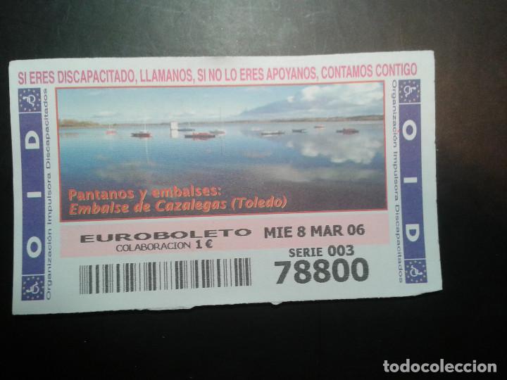 ONCE Coupons: CUPON OID (ORGANIZACI&Oacute;N IMPULSORA DISCAPACITADOS). 08/03/2006