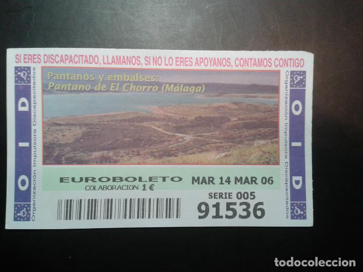 Coupon ONCE: CUPON OID (ORGANIZACI&Oacute;N IMPULSORA DISCAPACITADOS). 14/03/2006