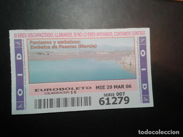 Coupon ONCE: CUPON OID (ORGANIZACI&Oacute;N IMPULSORA DISCAPACITADOS). 29/03/2006