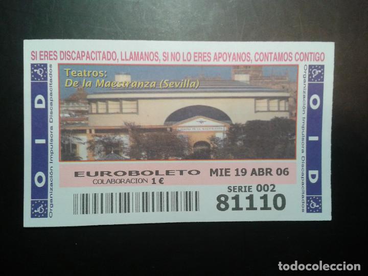 Coupon ONCE: CUPON OID (ORGANIZACI&Oacute;N IMPULSORA DISCAPACITADOS). 19/04/2006