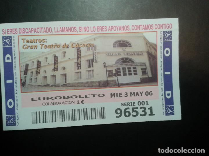Coupon ONCE: CUPON OID (ORGANIZACI&Oacute;N IMPULSORA DISCAPACITADOS). 03/05/2006