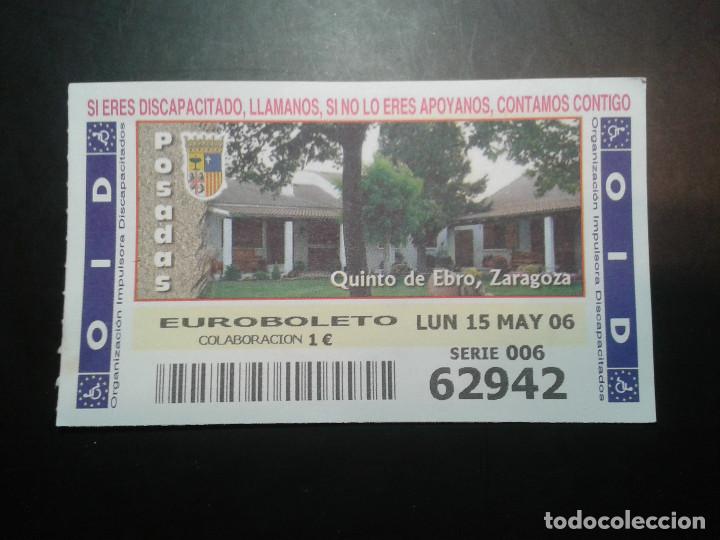 ONCE Coupons: CUPON OID (ORGANIZACI&Oacute;N IMPULSORA DISCAPACITADOS). 15/05/2006