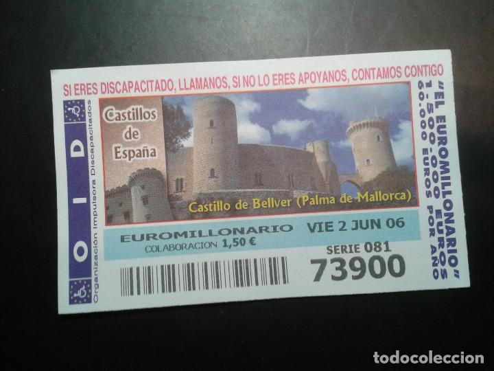 Coupon ONCE: CUPON OID (ORGANIZACI&Oacute;N IMPULSORA DISCAPACITADOS). 02/06/2006