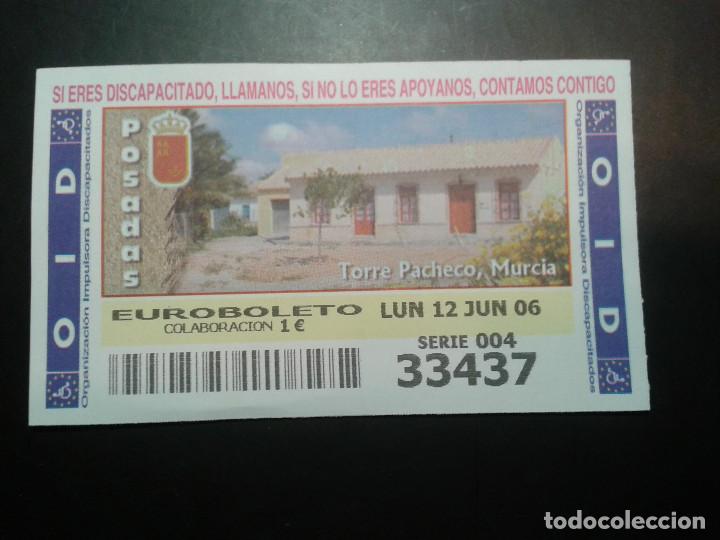 Billets ONCE: CUPON OID (ORGANIZACI&Oacute;N IMPULSORA DISCAPACITADOS). 12/06/2006