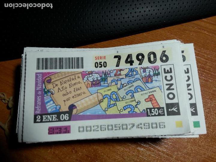 Coupon ONCE: CUPON DE LA ONCE. 02/01/2006