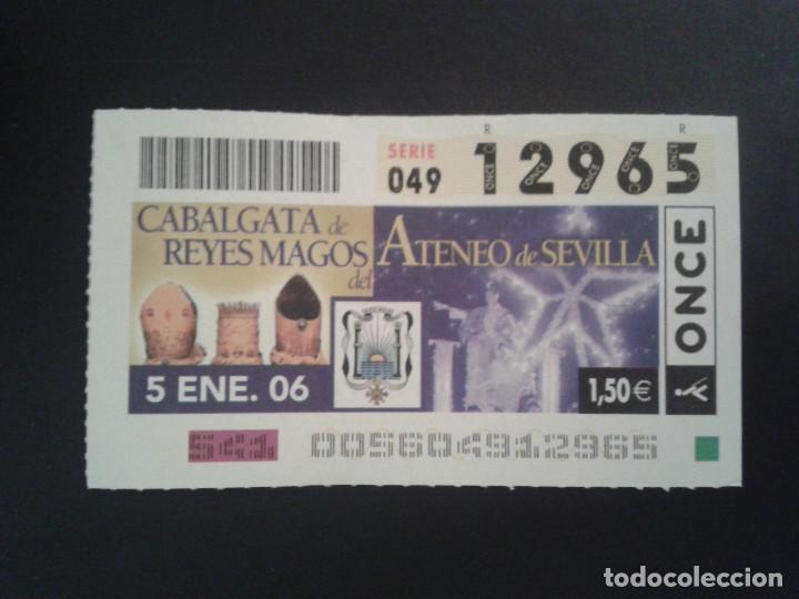 Coupon ONCE: CUPON DE LA ONCE. 05/01/2006