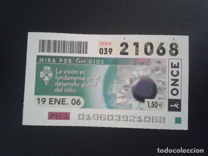 ONCE Coupons: CUPON DE LA ONCE. 19/01/2006