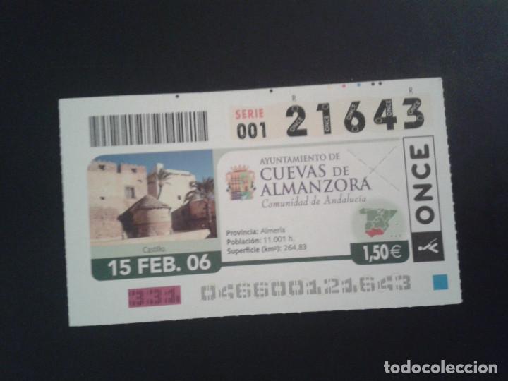 ONCE Coupons: CUPON DE LA ONCE. 15/02/2006