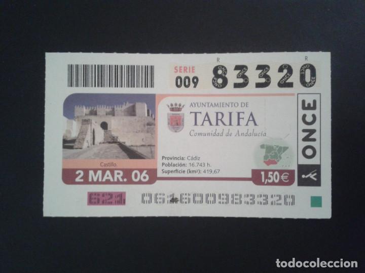 Coupon ONCE: CUPON DE LA ONCE. 02/03/2006