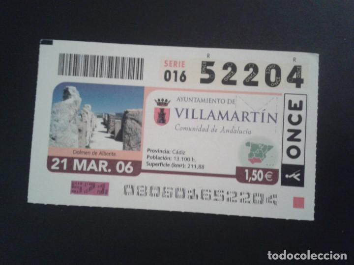 ONCE Coupons: CUPON DE LA ONCE. 21/03/2006