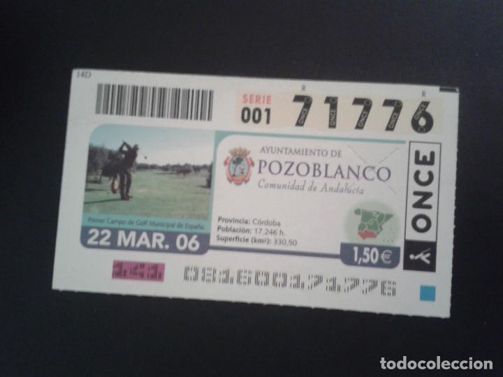 ONCE Coupons: CUPON DE LA ONCE. 22/03/2006