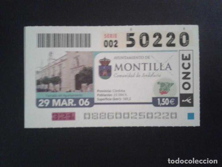 ONCE Coupons: CUPON DE LA ONCE. 29/03/2006