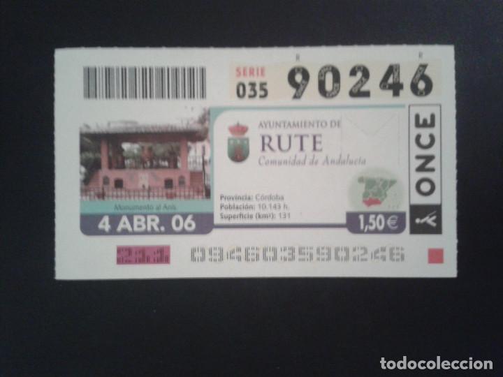 ONCE Coupons: CUPON DE LA ONCE. 04/04/2006