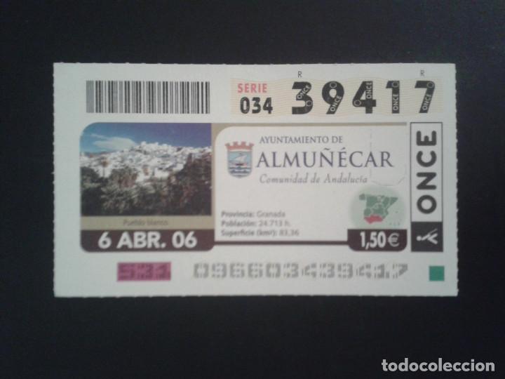 ONCE Coupons: CUPON DE LA ONCE. 06/04/2006