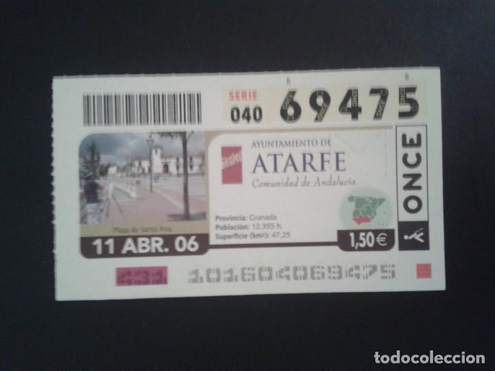 Bilhetes ONCE: CUPON DE LA ONCE. 11/04/2006