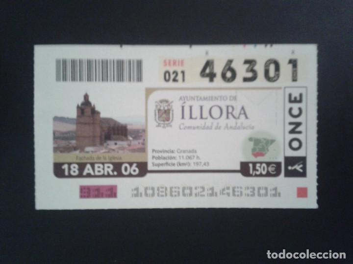 ONCE Coupons: CUPON DE LA ONCE. 18/04/2006