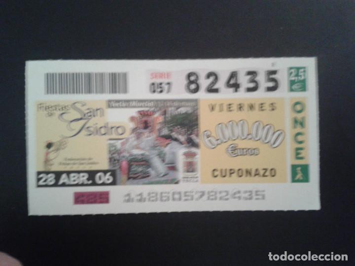 Billets ONCE: CUPON DE LA ONCE. 28/04/2006