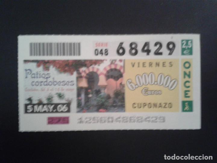 ONCE Coupons: CUPON DE LA ONCE. 05/05/2006