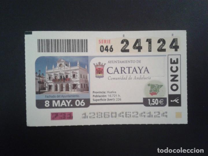 Coupon ONCE: CUPON DE LA ONCE. 08/05/2006