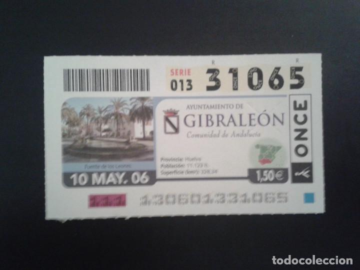 Coupon ONCE: CUPON DE LA ONCE. 10/05/2006