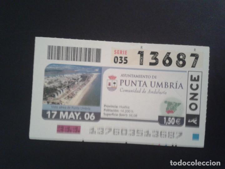 Billets ONCE: CUPON DE LA ONCE. 17/05/2006