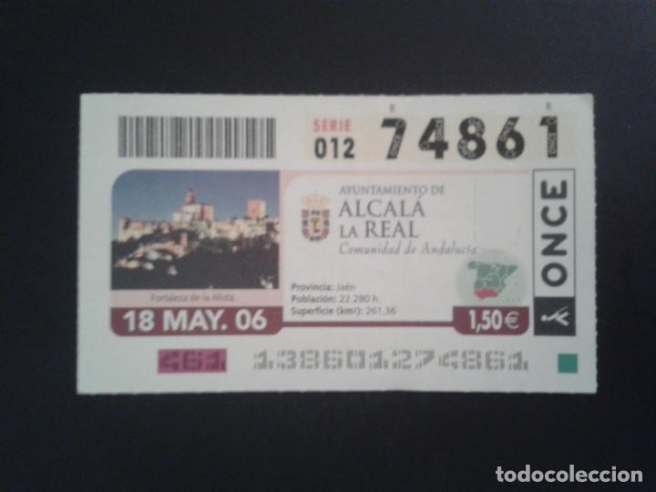 Coupon ONCE: CUPON DE LA ONCE. 18/05/2006