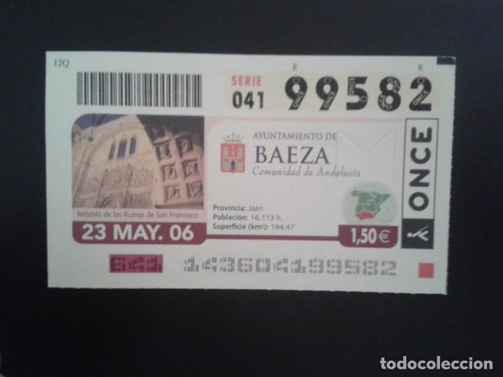 Coupon ONCE: CUPON DE LA ONCE. 23/05/2006