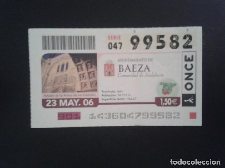 Coupon ONCE: CUPON DE LA ONCE. 23/05/2006