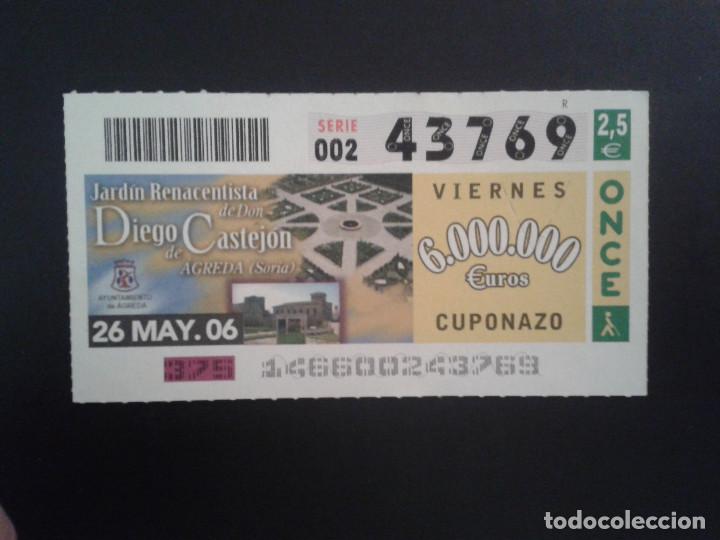 Coupon ONCE: CUPON DE LA ONCE. 26/05/2006