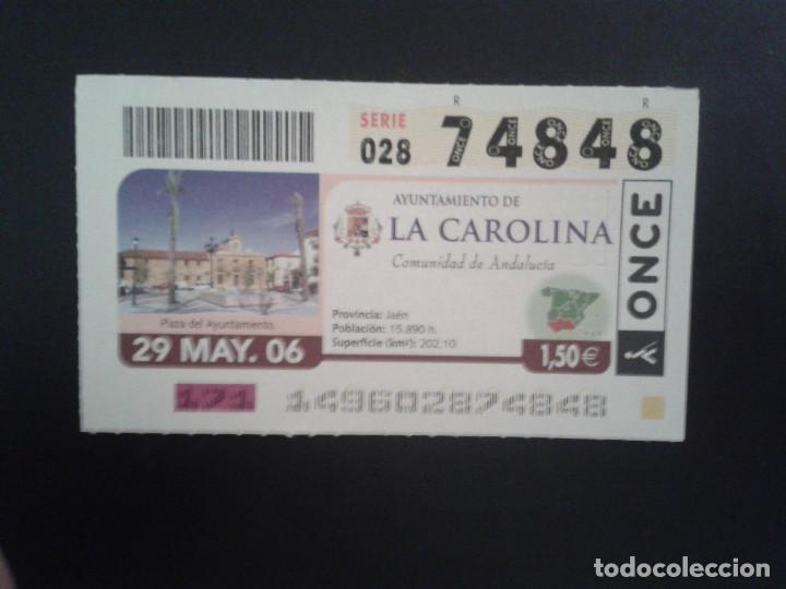 ONCE Coupons: CUPON DE LA ONCE. 29/05/2006