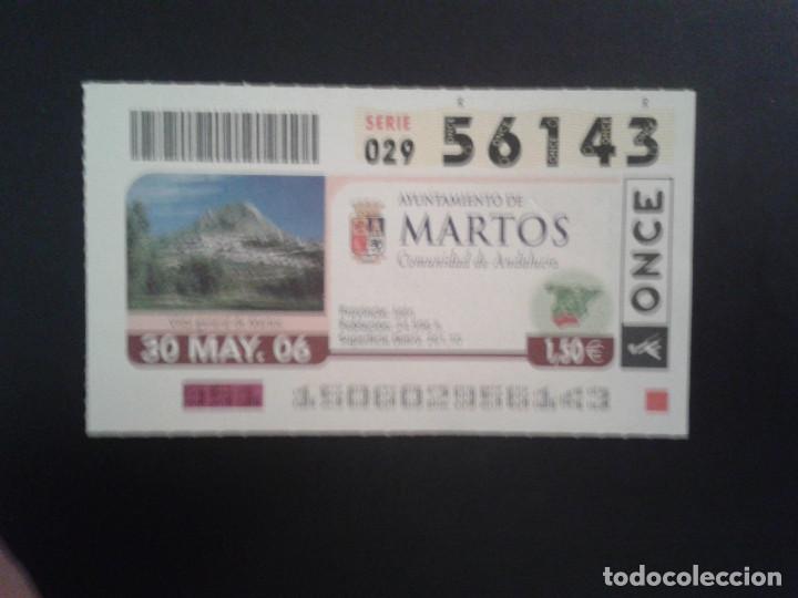 Coupon ONCE: CUPON DE LA ONCE. 30/05/2006