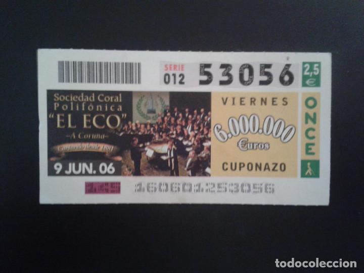 ONCE Coupons: CUPON DE LA ONCE. 09/06/2006