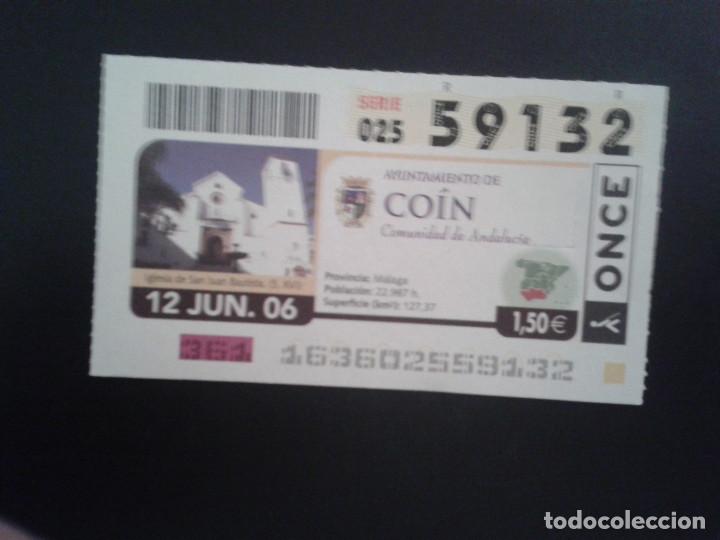 Coupon ONCE: CUPON DE LA ONCE. 12/06/2006