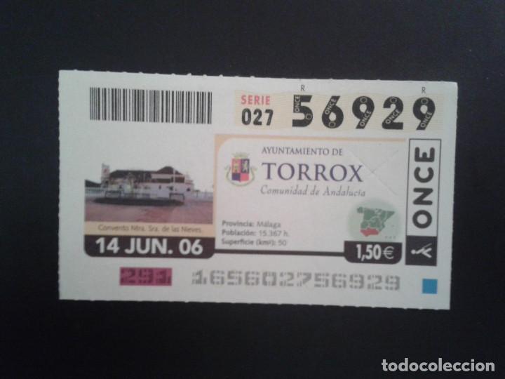 ONCE Coupons: CUPON DE LA ONCE. 14/06/2006