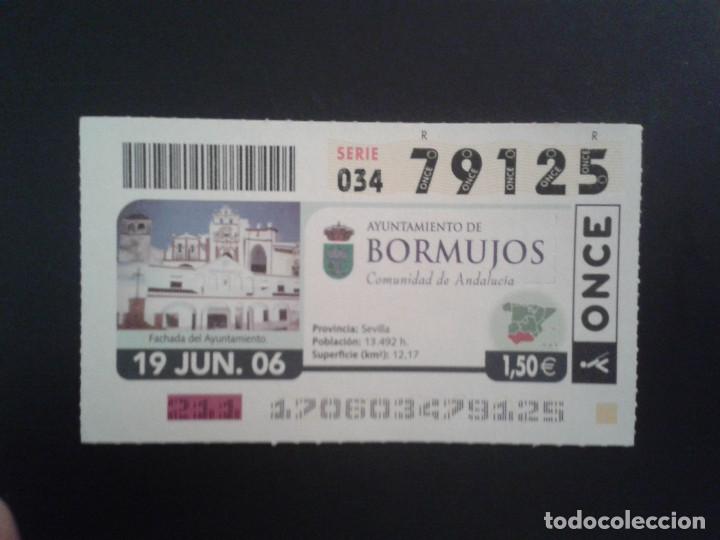 Coupon ONCE: CUPON DE LA ONCE. 19/06/2006