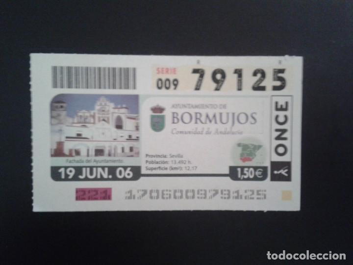 ONCE Coupons: CUPON DE LA ONCE. 19/06/2006