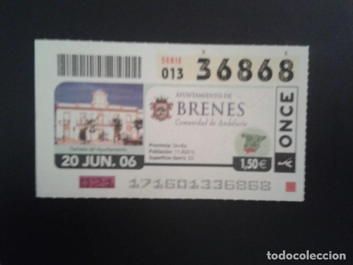 ONCE Coupons: CUPON DE LA ONCE. 20/06/2006