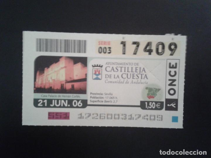 Coupon ONCE: CUPON DE LA ONCE. 21/06/2006