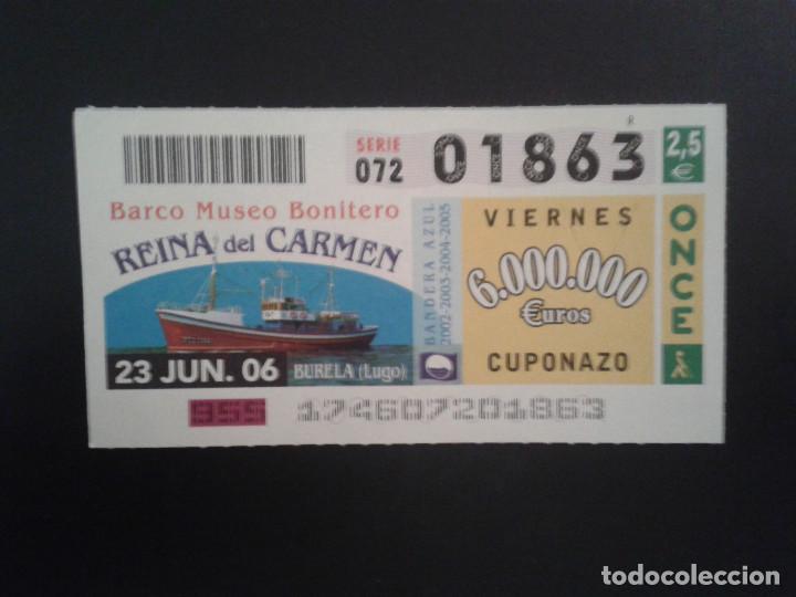 ONCE Coupons: CUPON DE LA ONCE. 23/06/2006