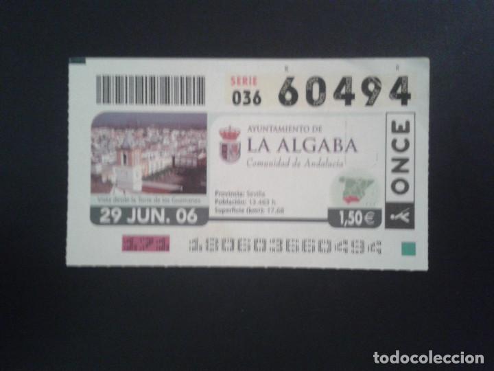 ONCE Coupons: CUPON DE LA ONCE. 29/06/2006