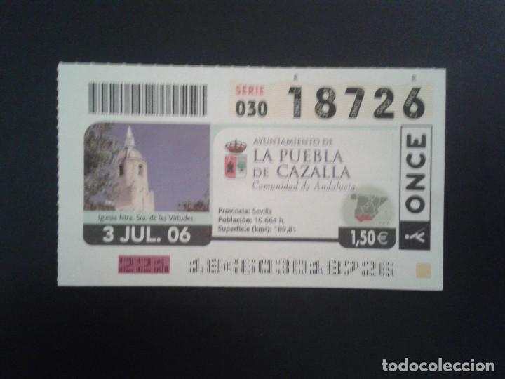 ONCE Coupons: CUPON DE LA ONCE. 03/07/2006